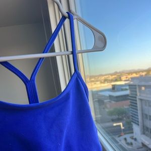 Lululemon Power Y Tank (Blue - Size 4)